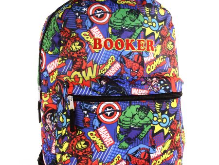 Personalized Embroidered 16 Inch Marvel Heroes Backpack For Cheap