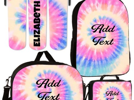 Personalized Tie Dye Backpacks   Lunch Bag   Duffel Bag   Bottle Online