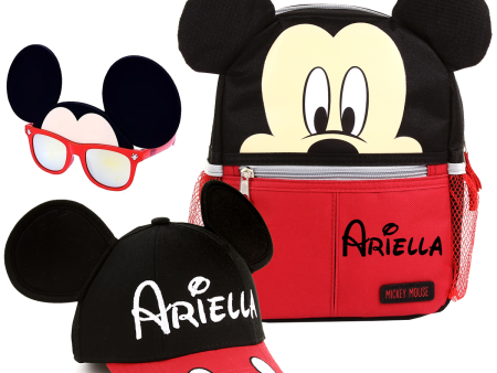 Personalized 3-Piece Disney Theme Park Bundle Set - Mickey Mouse Hot on Sale