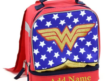 Personalized Wonder Woman Lunch Bag Online now