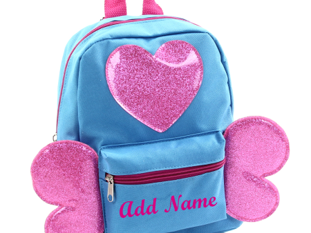 Personalized 10 Inch Critter Backpack - Heart Hot on Sale