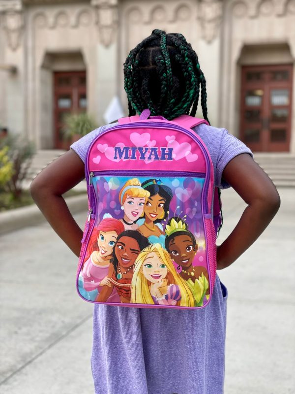 Personalized 16 Inch School Backpack - Princess Squad Online Sale