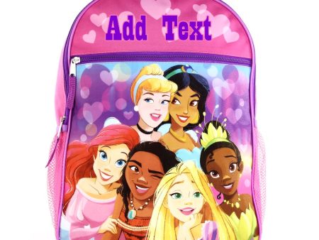 Personalized 16 Inch School Backpack - Princess Squad Online Sale