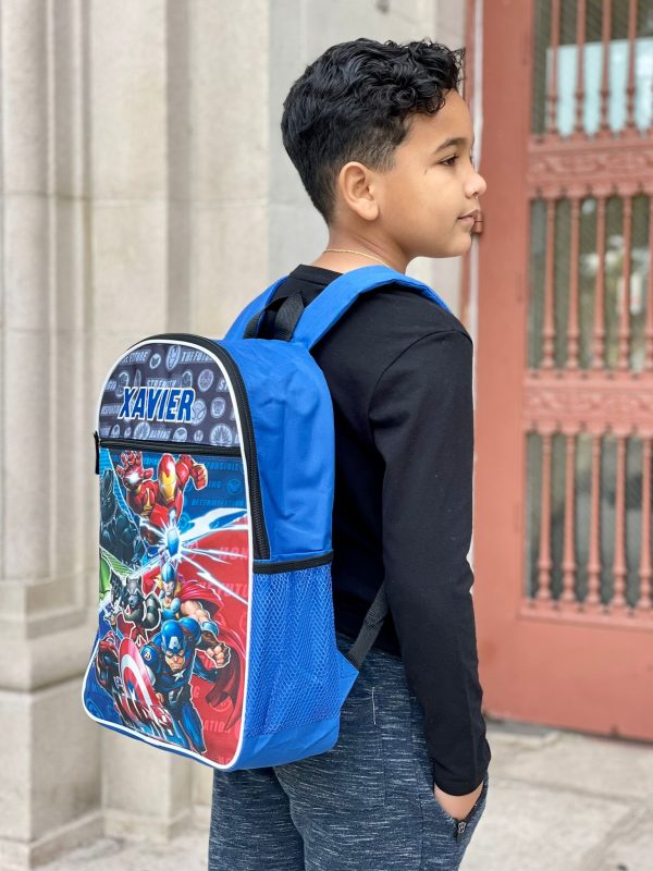 Personalized 16 Inch School Backpack - Marvel Heroes Sale