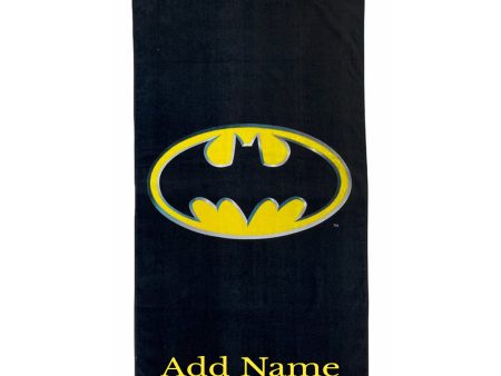 Personalized Beach   Pool Towel - Batman For Discount