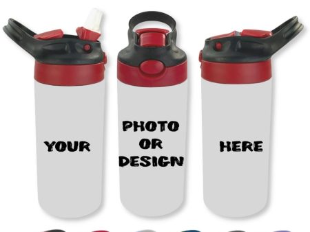 Personalized Kids  12oz Double Walled Stainless Steel Bottle - Your Image For Sale