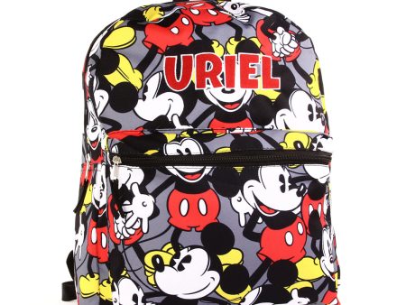 Personalized Embroidered 16 Inch Mickey Mouse Backpack Discount