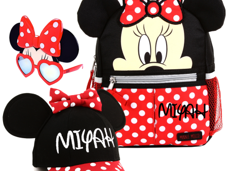 Personalized 3-Piece Disney Theme Park Bundle Set - Minnie Mouse Online Hot Sale