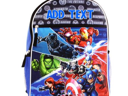 Personalized 16 Inch School Backpack - Marvel Heroes Sale