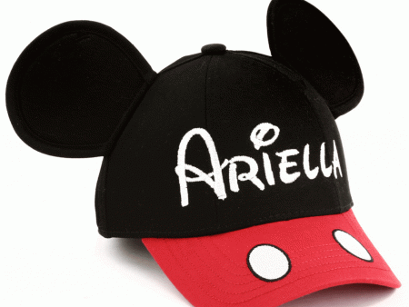 Personalized Kids or Adults Baseball Cap with 3D Ears - Mickey Online Hot Sale