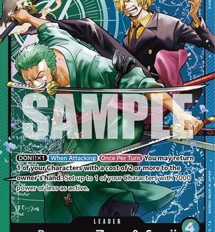 Roronoa Zoro & Sanji (ST12-001) - Starter Deck 12: Zoro and Sanji Foil [Leader] on Sale