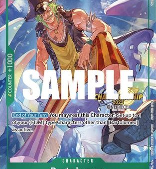 Bartolomeo (CS 2023 Event Pack) (P-029) - One Piece Promotion Cards Foil [Promo] Sale