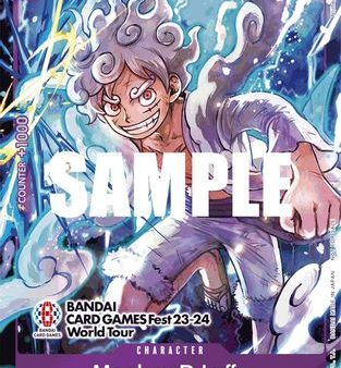 Monkey.D.Luffy (041) (BANDAI CARD GAMES Fest 23-24 World Tour) (P-041) - One Piece Promotion Cards Foil [Promo] Online now