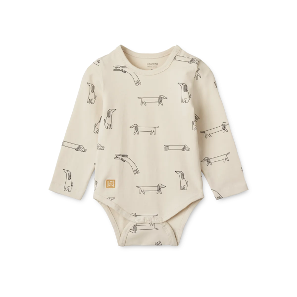 Bodysuit - Yanni - Dog Sandy Yellow Mellow Fashion