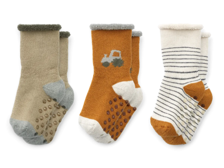 Baby Socks - Eloy - Teddy Dove Blue Mix Supply