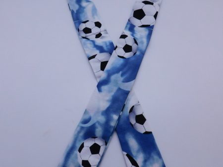 Soccer Balls On Light Blue Cool Tie Online now