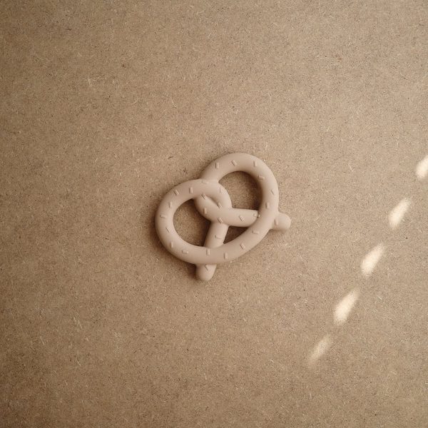 Teether - Pretzel - Natural For Cheap