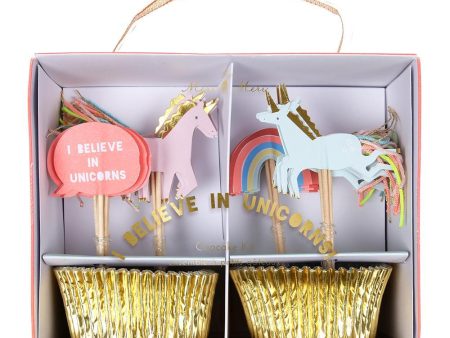 Cupcake Kit - I Believe In Unicorns For Discount