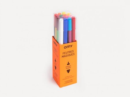 Magic Felt Pens - 16 Colours Cheap