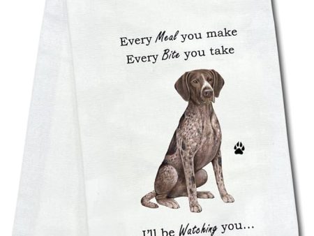 Pet Kitchen Towel German Shorthaired Pointer For Discount