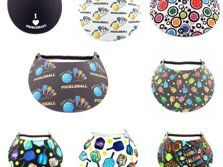 Premium Pickleball Patterns Foam Sun Visor on Sale