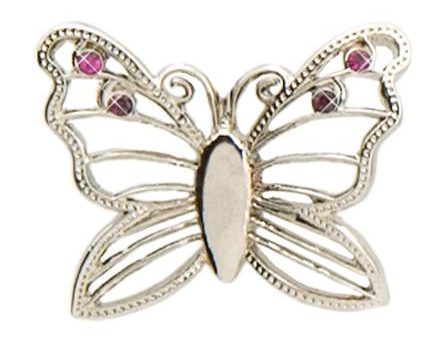 Silver Butterfly Key Finder For Sale