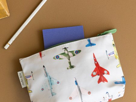 Pencil Case - Airplanes Hot on Sale