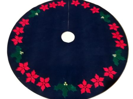 Christmas Tree Skirt (black) For Discount