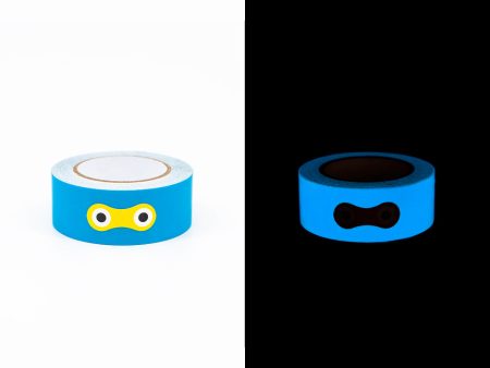 Phosphorescent tape - Blue For Discount