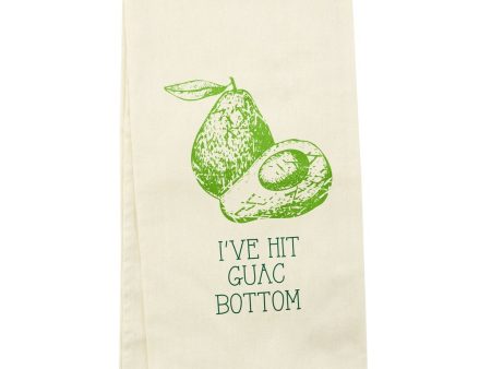 Wit! Tea Towel Ive Hit Guac Bottom on Sale