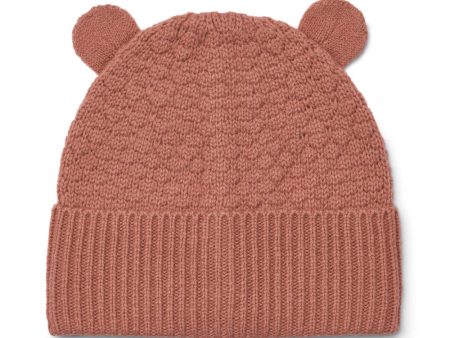 Beanie Hat W  Ears - Miller - Dark Rosetta Sale