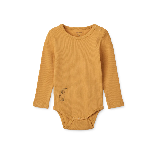 Bodysuit - Yanni - Dog Sandy Yellow Mellow Fashion