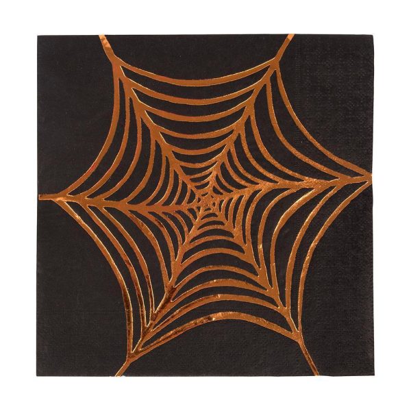 Napkins - Cobweb - Set of 16 Cheap