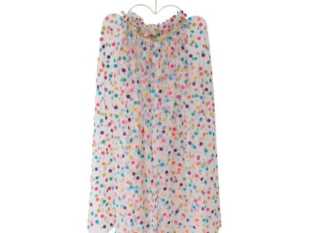 Cape Dress Up - Multicoloured Polka Dot Tulle Hot on Sale