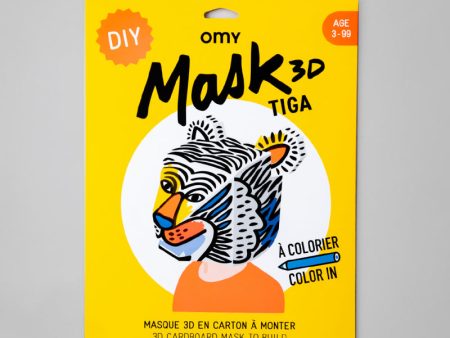 3D Mask - Tiga - Tiger Discount