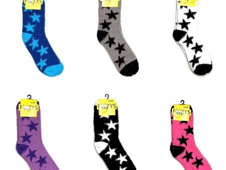 Foozys Unisex Fluffy Stars Hot on Sale