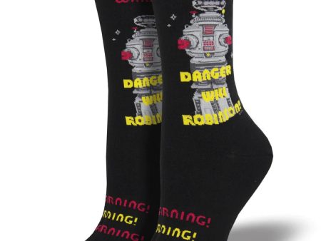 SockSmith Women Crew Danger Will Robinson on Sale