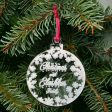 Acrylic personalized Christmas ornament Hot on Sale