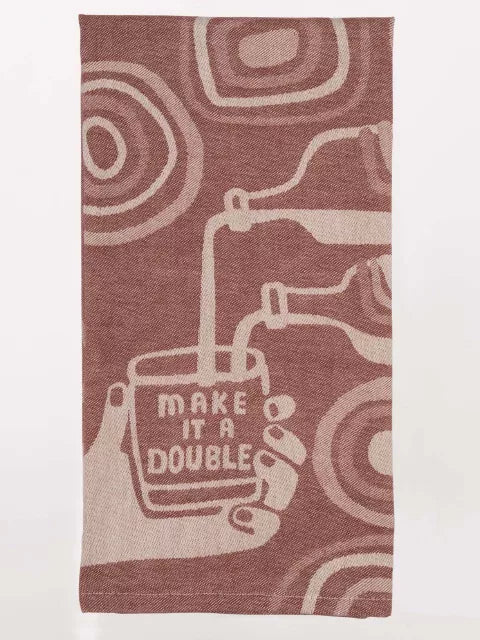 BlueQ Dish Towel Make It A Double Online now