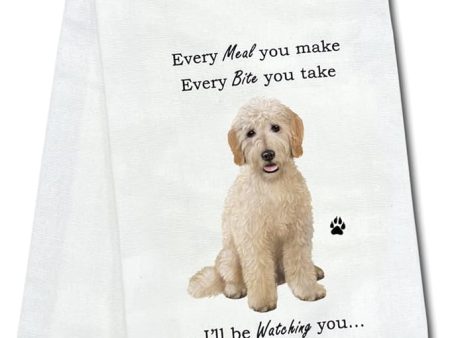 Pet Kitchen Towel Goldendoodle Fashion