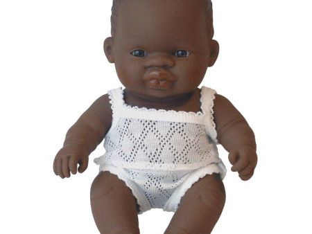 Baby Doll - African Boy - 21cm - BPA Free Fashion