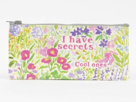 BlueQ Pencil Case I Have Secrets. Cool Ones Online Sale