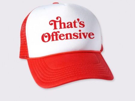 Headline That s Offensive Trucker Cap For Discount