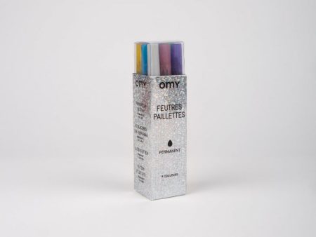 Glitter Markers - 9 Colours Sale