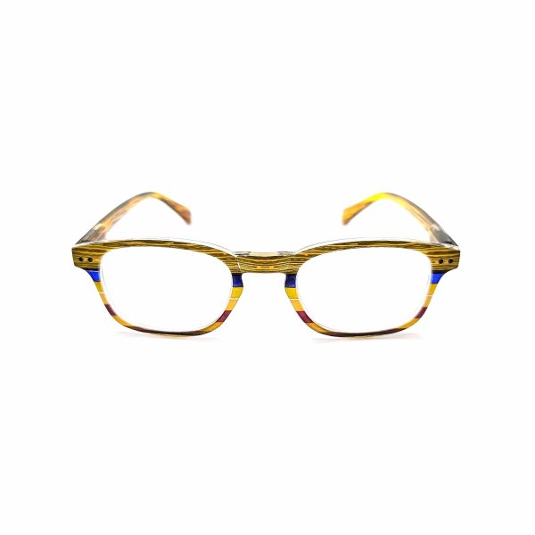 Colorful Retro Wood High Power Reading Glasses Online Hot Sale