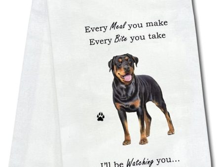 Pet Kitchen Towel Rottweiler Discount