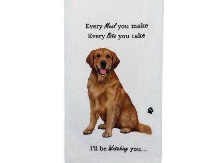 Pet Kitchen Towel Golden Retriever Cheap