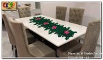 Velvet Christmas table runner (Holly) Online