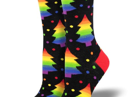 SockSmith Women Crew Holiday Pride For Discount