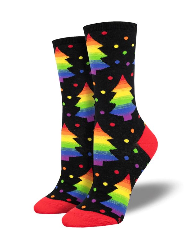 SockSmith Women Crew Holiday Pride For Discount